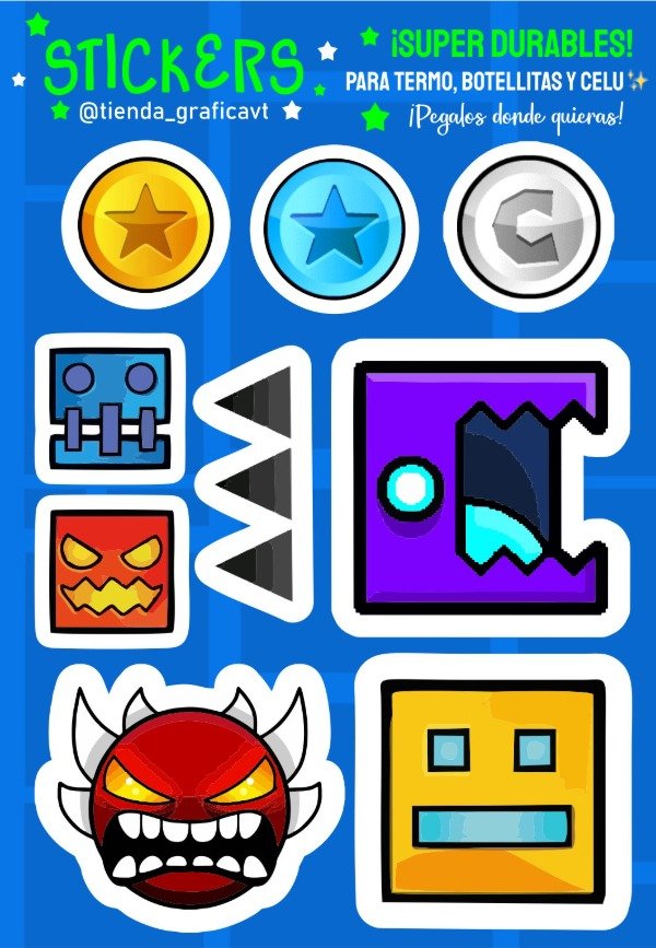Producto - STP0062 Geometry dash