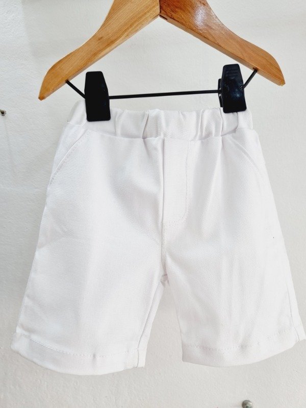 Producto - Short Clasico Blanco