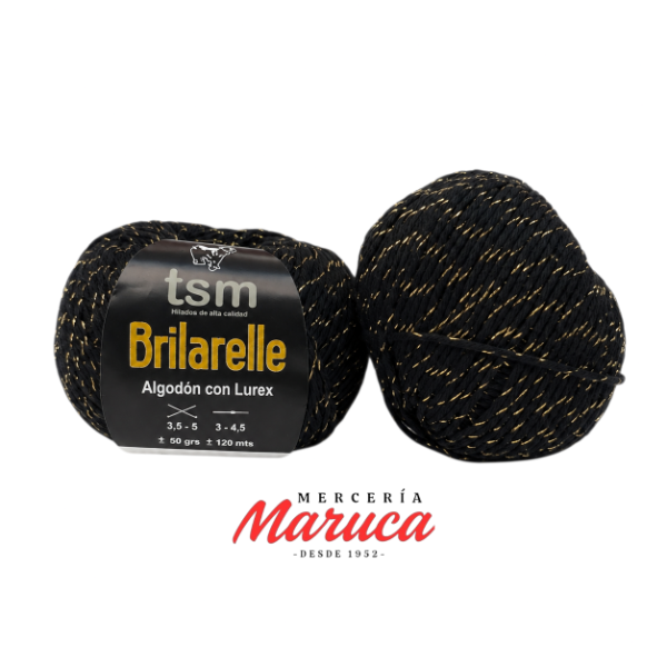 Producto - Hilo de Algodón con Lúrex TSM Brilarelle (Ovillo 50g) - 9