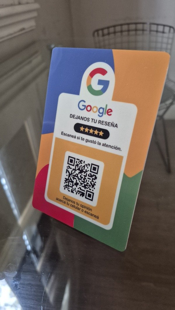 Producto - Cartel NFC + QR dinámico  - Personalizado - 140 x 90 mm - 1