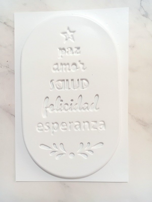 Producto - Molde navidad frase