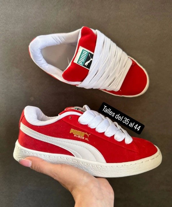 Producto - Zapatillas Puma Suede Rojas