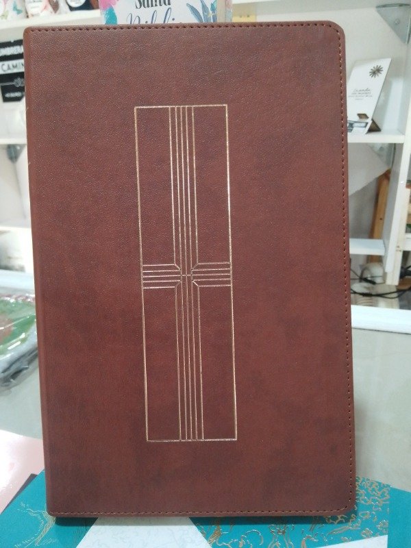 Producto - Biblia Ultrafina Ntv Piel Marron NUEVA TRADUCCION VIVIENTE