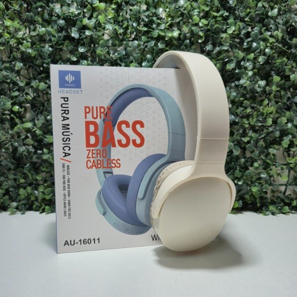 Producto - AURICULAR VINCHA BT/AUX BASS