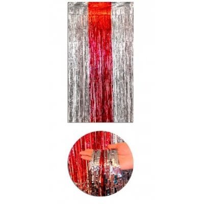 Producto - Cortina river plate metalizada