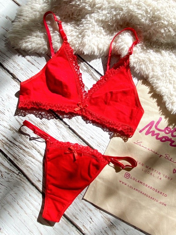 Producto - CONJUNTO CATI ROJO