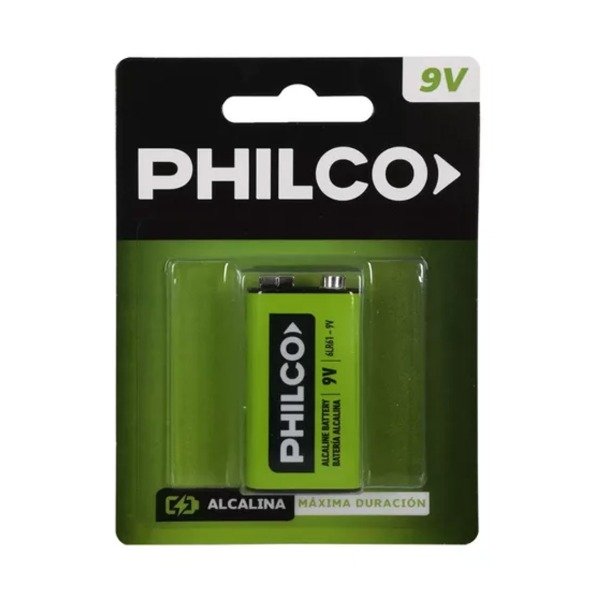 Producto - Pila Philco Alkalina Bateria 9 v x 1