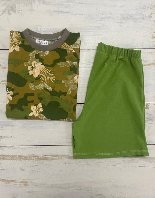 Producto - Pijama camuflado verde