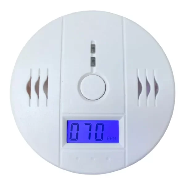 Producto - Detector de Monóxido de Carbono con Pantalla y Alarma de 85dB Funciona a Pilas - 2