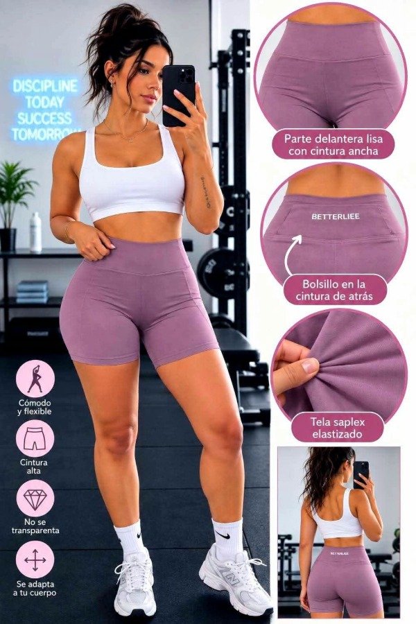 Producto - Línea Tahi - Short Better con bolsillo - 4