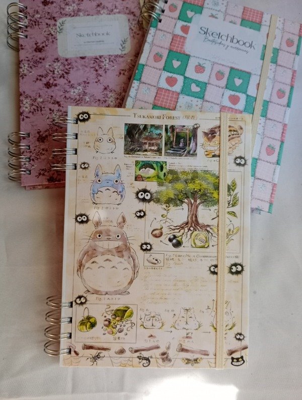 Producto - SketchBook A5 Totoro anillado - 1