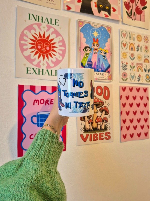Producto - Taza Stitch - No toques mi taza - 3
