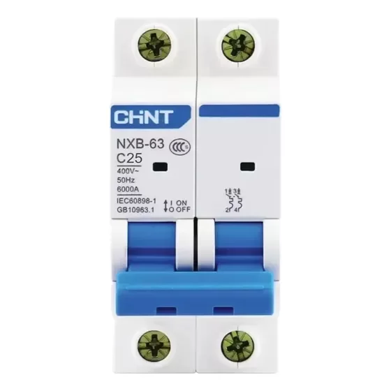 Producto - Interruptor Termomagnético NXB63 2P 25A 6kA curva C
