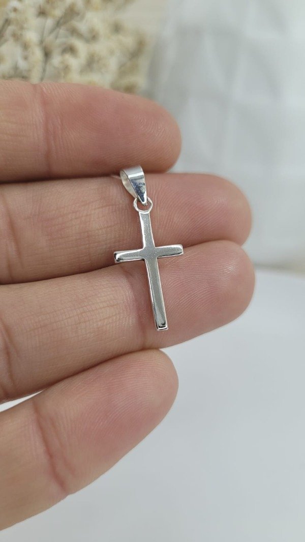 Producto - Dije de plata Cruz (DI149)