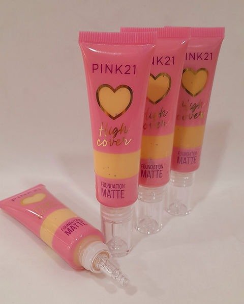 Producto - Base de maquillaje High Cover alta cobertura Pink 21