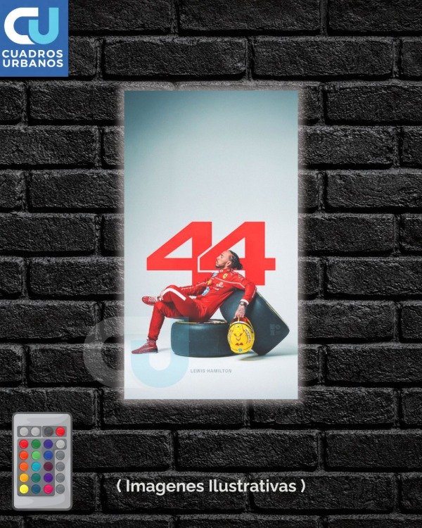 Producto - Lewis Hamilton Led 8