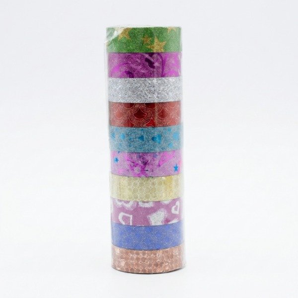 Producto - Cintas adhesivas con diseños pack x10 unidades