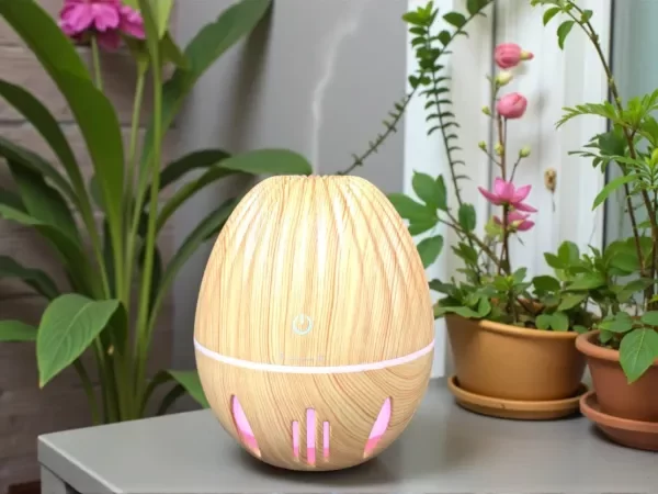 Producto - Humidificador Rayado Simil Madera CON FILTRO 11,5 c