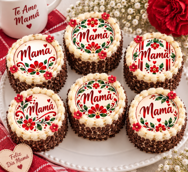 Producto - LAMINA COMESTIBLE MAMA TORTAS INDIVIDUALES 44 - 0