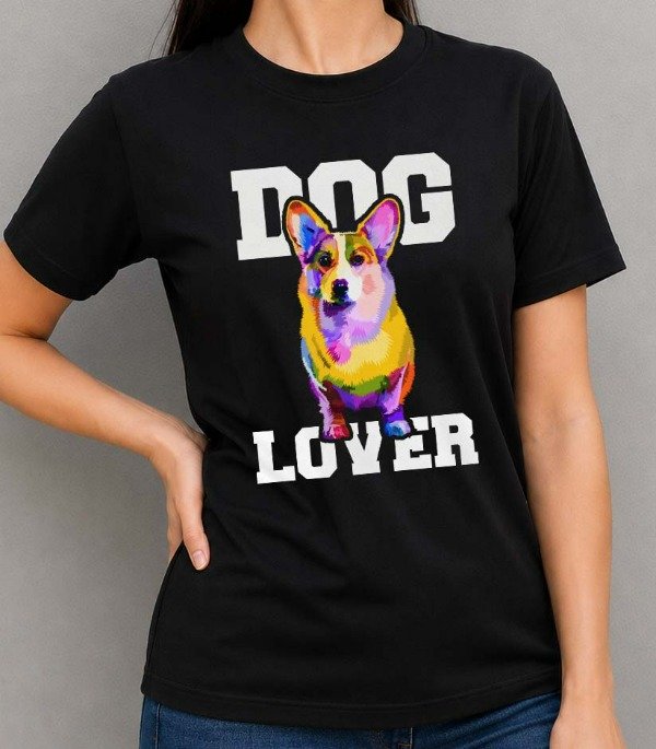 Producto - Remeras Negras Unisex Dog Lovers - 2