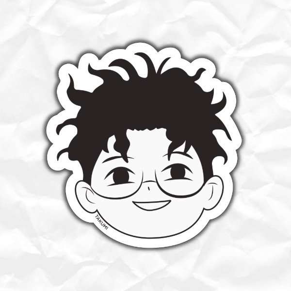 Producto - Okarun - Sonriendo