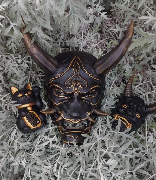 Producto - Promo Hannya + Mini Hannya + Maneki Neko
