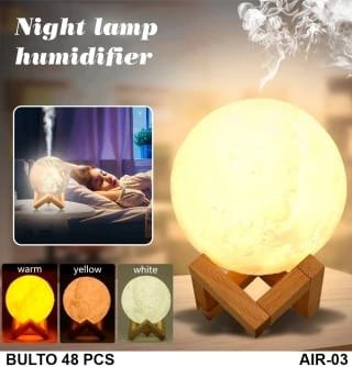 Producto - Lámpara humidificador luna - 0