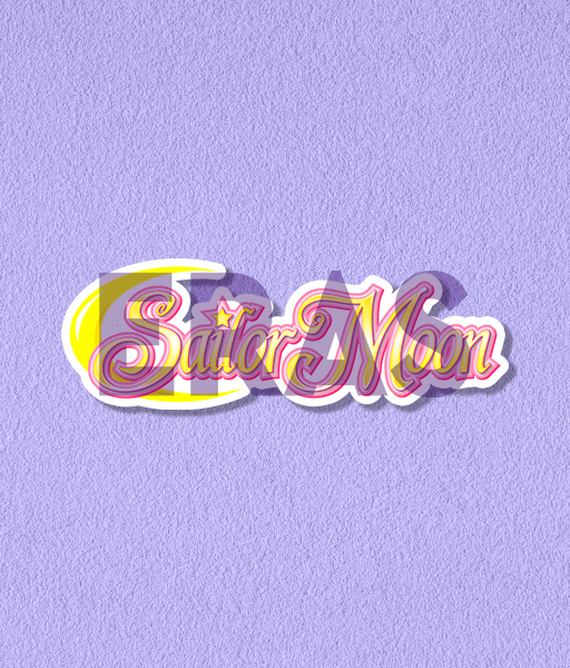 Producto - STICKERS UV - SAILOR MOON - LOGO