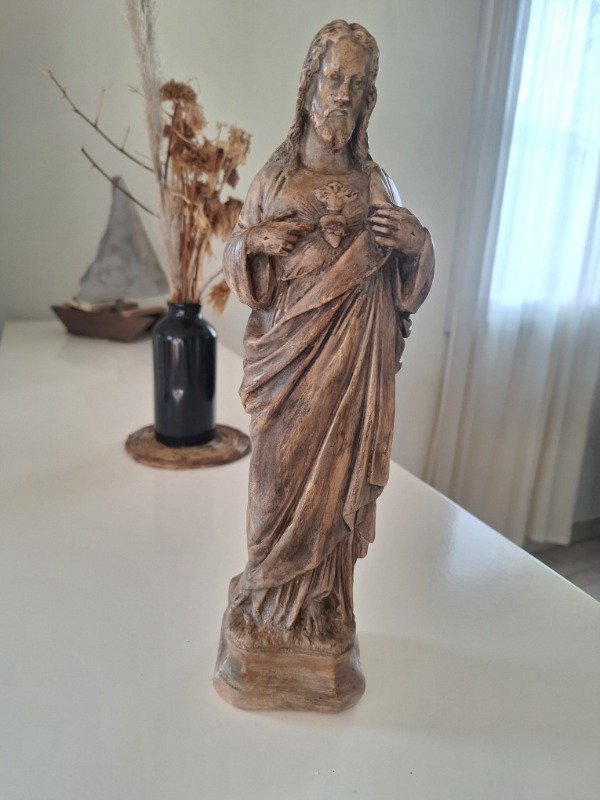 Producto - Imagen del Sagrado Corazón de Jesús ocre