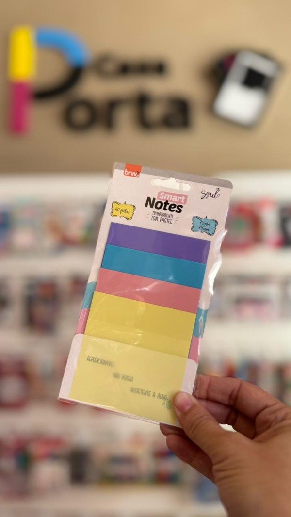 Producto - Notas autoadhesivas transparentes
