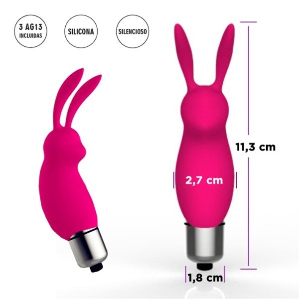 Producto - Estimulador Clitoris Conejito Lepus Rosa