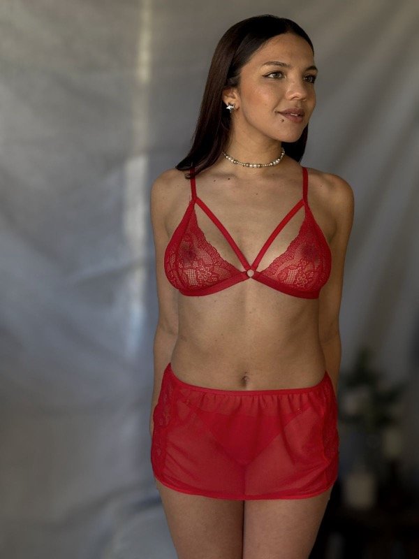 Producto - Conjunto Madisson rojo