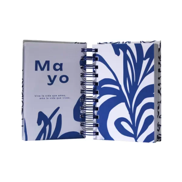 Producto - Agenda Blue Día por Página 10x15cm 2026 - 2