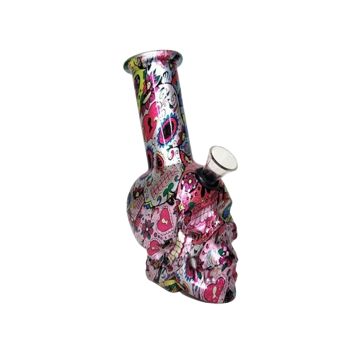 Producto - Bong Calavera Vidrio 15cm