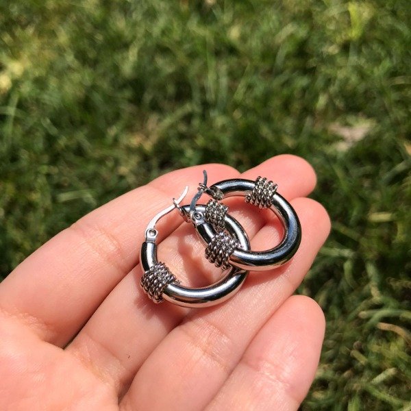 Producto - Aros Argollas 2.5cm