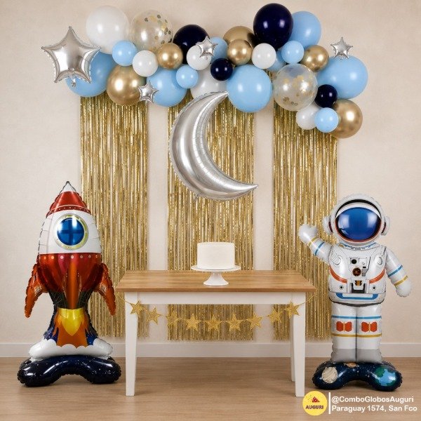 Producto - Combo globos Astronauta espacio