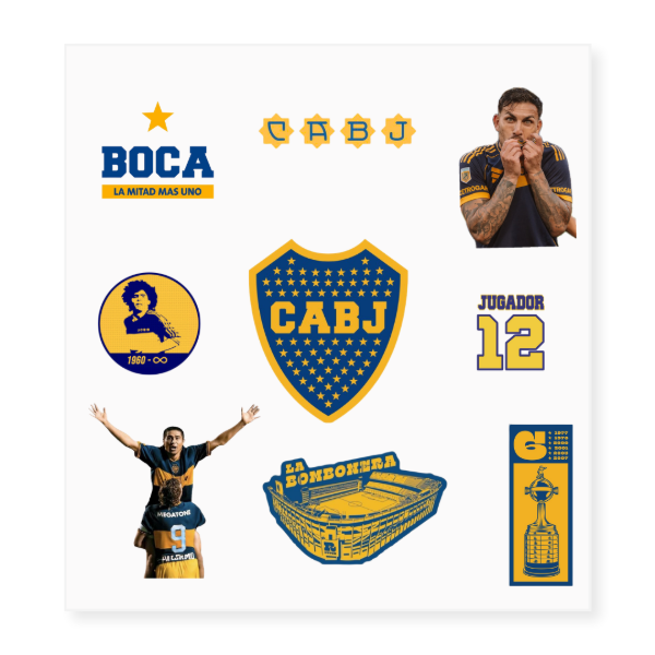 Producto - Stickers con relieve fútbol - 3