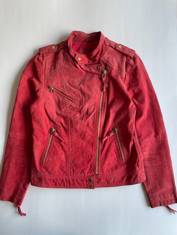 Producto - mango leather jacket