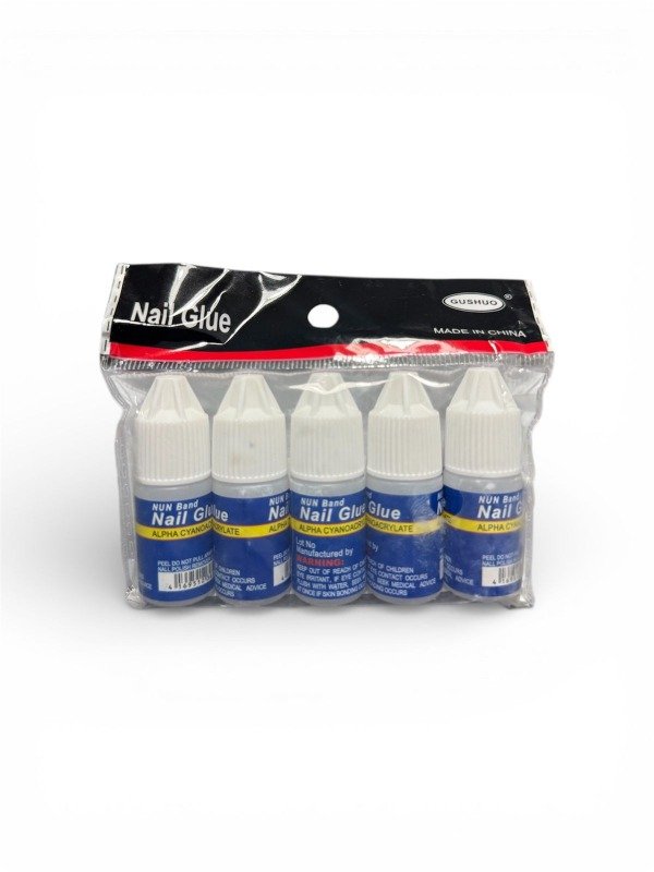 Producto - Pegamento Para Uñas Postizas Nail Glue Pack X5 Unidades