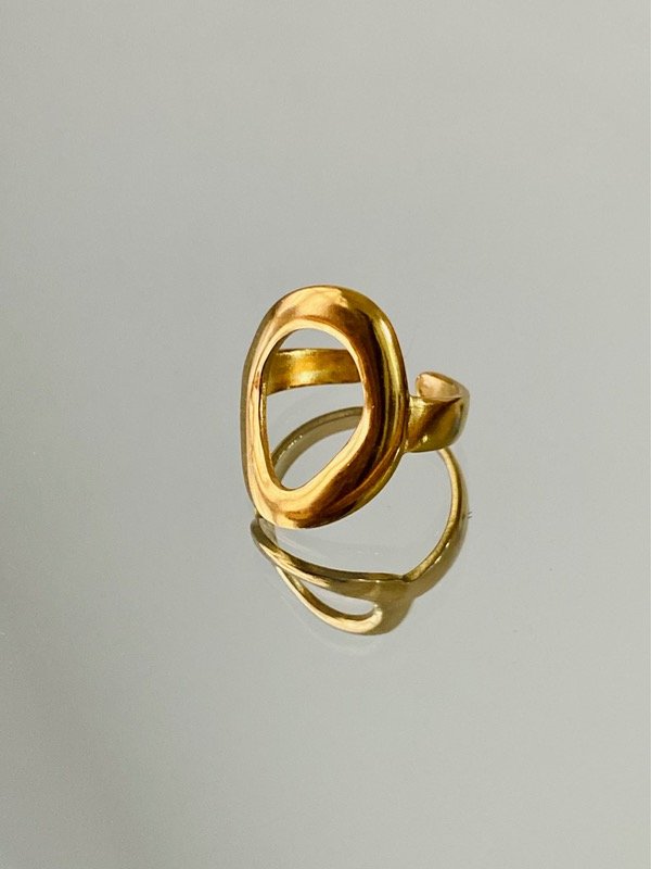 Producto - Anillo Oval gold