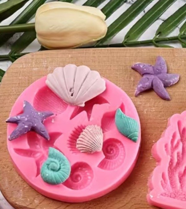 Producto - Molde de mini caracoles de mar