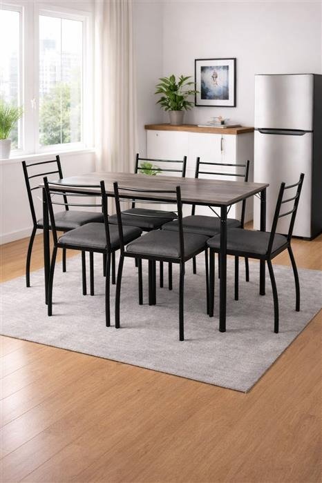 Producto - Juego de Comedor Gitana 6 Sillas - 1
