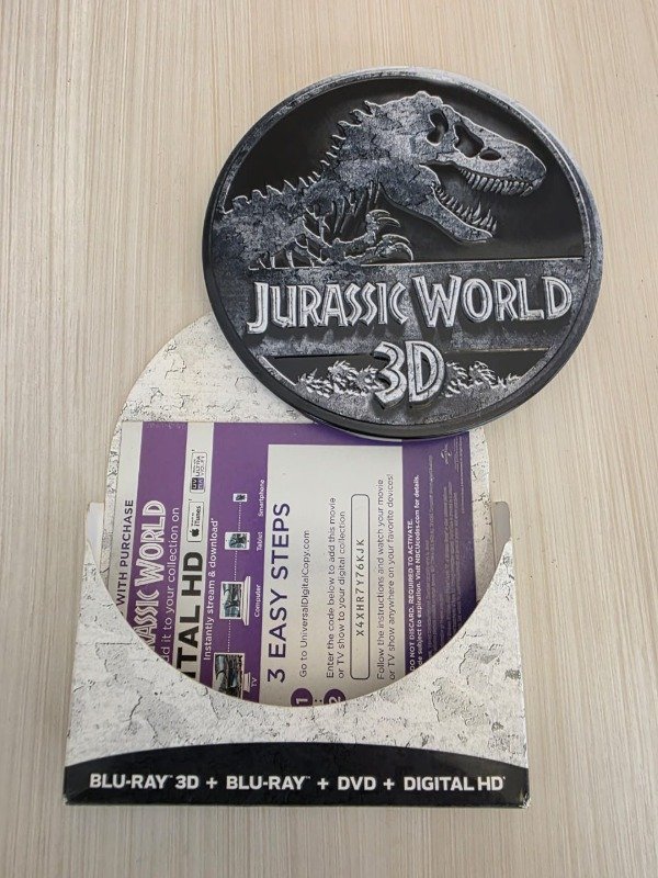 Producto - Jurassic World 3D (BD3D + BD + DVD)(Usado) - 1