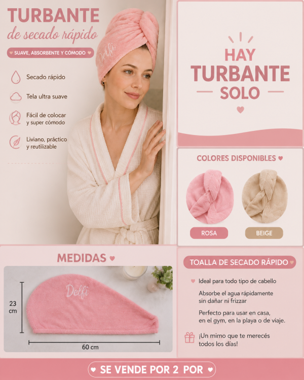 Producto - Turbantes solos 2x