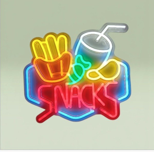 Producto - cartel led snack