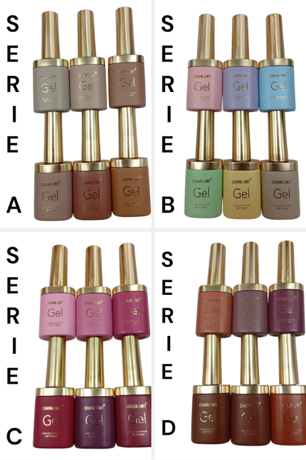 Producto - BE104173 ESMALTE CHARM LIMIT PACK X6 GEL