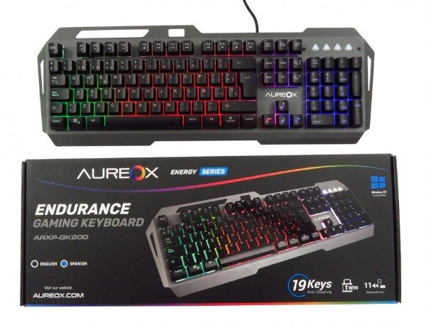 Producto - Teclado Aureox Endurance Gaming Gk200