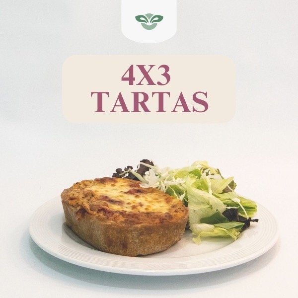 Producto - 4X3 TARTAS INTEGRALES