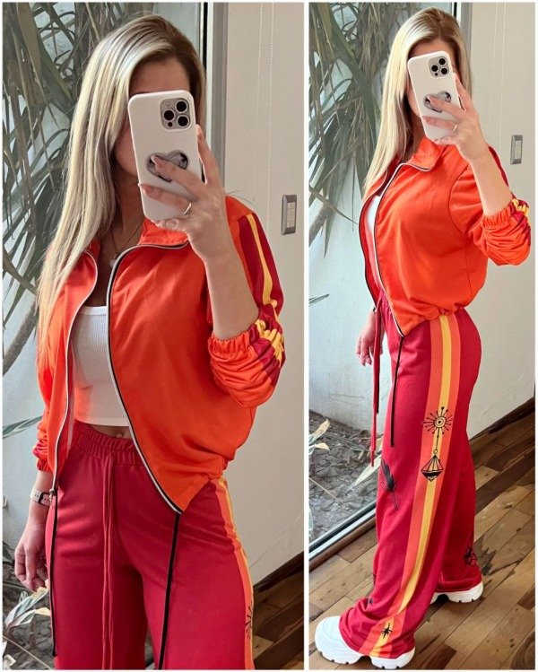 Producto - PREVENTA - Conjunto Rusty ROJO/NARANJA