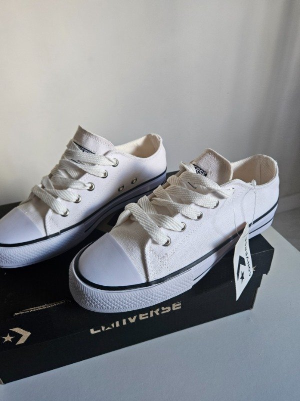 Producto - ZAPATILLAS ESTILO CONVERSE BLANCAS
